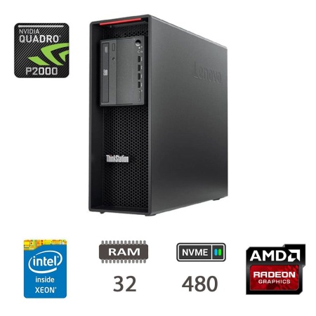 LENOVO P520 TW XEON W-2133/32/NVME480/P2000/W10P/2