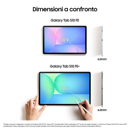 GALAXY TAB S10 FE+ 13.1 X620N WIFI 8GB 128GB - immagine 6