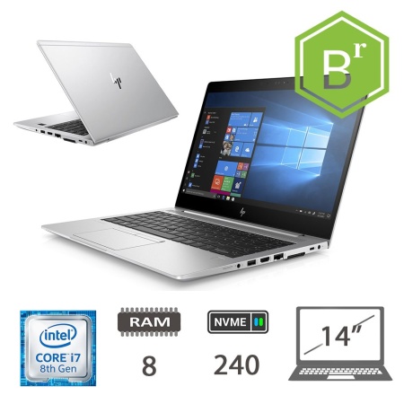 HP 840 G5 - I7-8550U/8/NVME240/14/W10P/2Y B