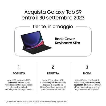 GALAXY TAB S9 11 8GB_/128GB WIFI GRAPHITE - immagine 16