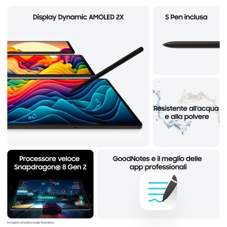 GALAXY TAB S9 11 8GB_/128GB WIFI GRAPHITE - immagine 22