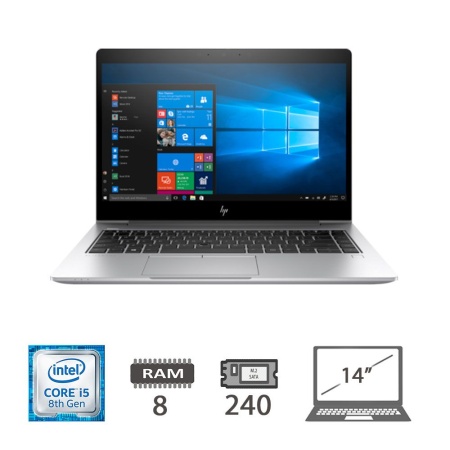 HP 840 G6 I5-8250U 8 M2-SATA240 14 W10P 2Y