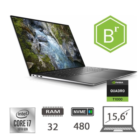 DELL 5550 - I7-10850H/32/SSD512/W11P/15,6/2Y B