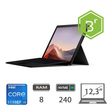 SURFACE PRO 7+ I5-1135G7/8/NVME240/W10P/2Y B