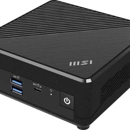 MSI CUBI N INTEL N100 BAREBONE BLACK 2XLAN FANLESS