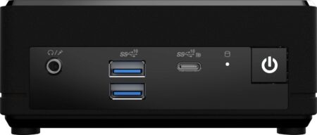 MSI CUBI N INTEL N100 BAREBONE BLACK 2XLAN FANLESS - immagine 2