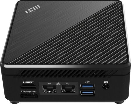 MSI CUBI N INTEL N100 BAREBONE BLACK 2XLAN FANLESS - immagine 6